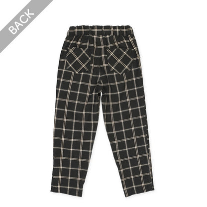 Checked Wide Pants (Winter, Spring, Autumn)