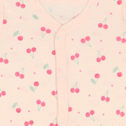 Short sleeve romper with front opening