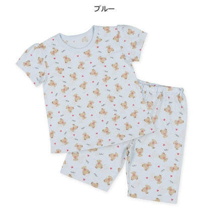 Bear Short Sleeve T-shirt and Pants Set