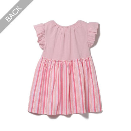 Stripe Knit Sleeveless One Piece