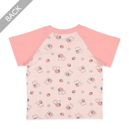 Short Sleeve T-shirt and High Waist Pants Set