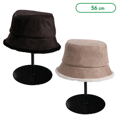 Boa Lining Bucket Hat (Winter, Spring, Autumn)
