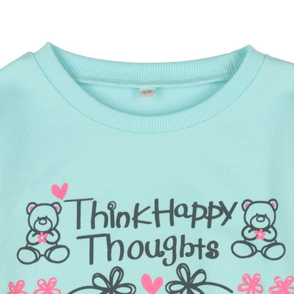 Polka Dot Side Panels  Sweatshirt (Winter, Spring, Autumn)