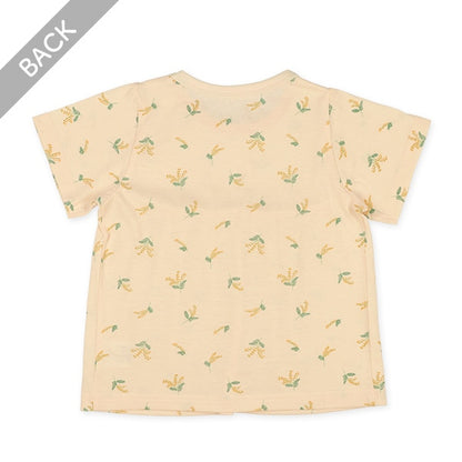 Short Sleeve T-shirt and High Waist Pants Set