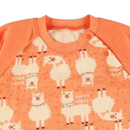 Knit Quilted Pajamas for Baby Girls (Winter)