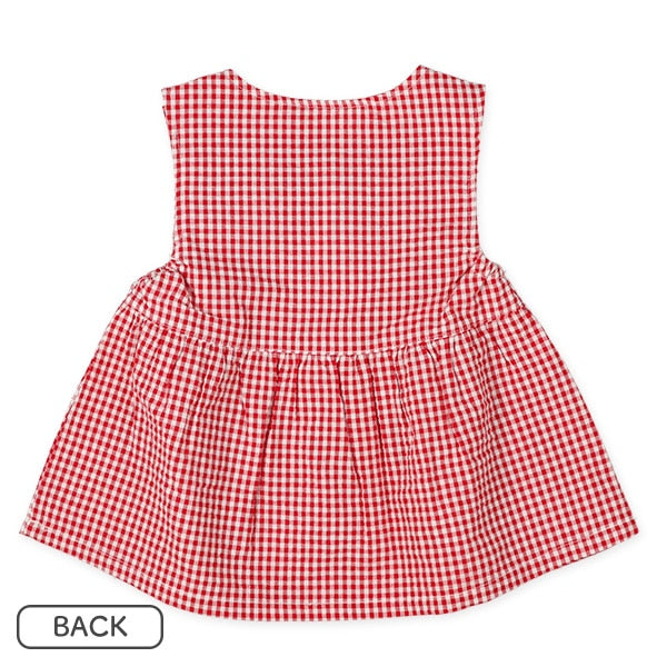 Checkered Floral Romper