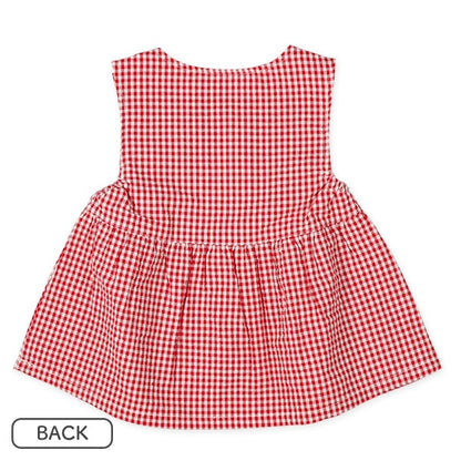 Checkered Floral Romper