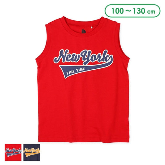 College Logo Sleeveless T-shirt
