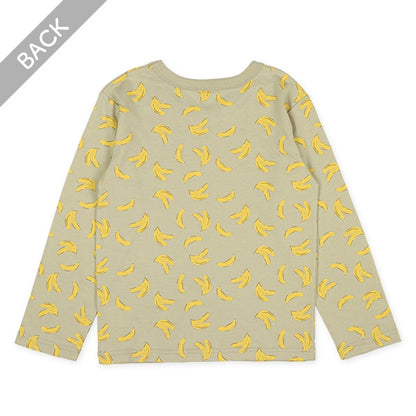 Bananas Printed Long Sleeve Shirt (Winter, Spring, Autumn)