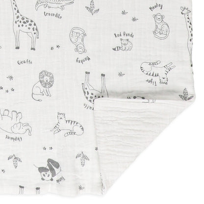 Animal Gauze Blanket