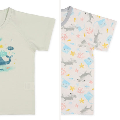 Whale T-shirt and Pants Set