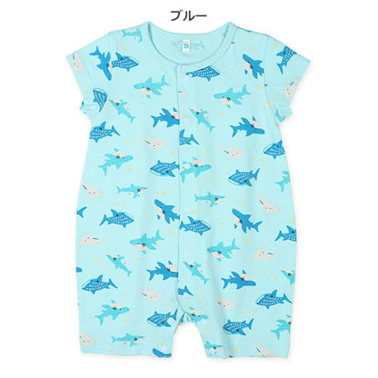Car Short Sleeve Romper