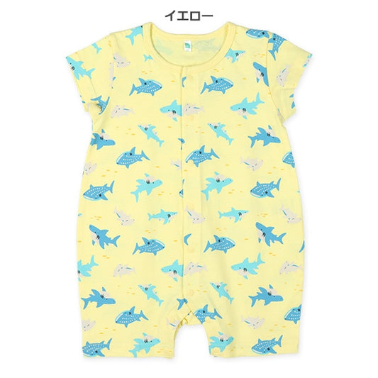 Car Short Sleeve Romper