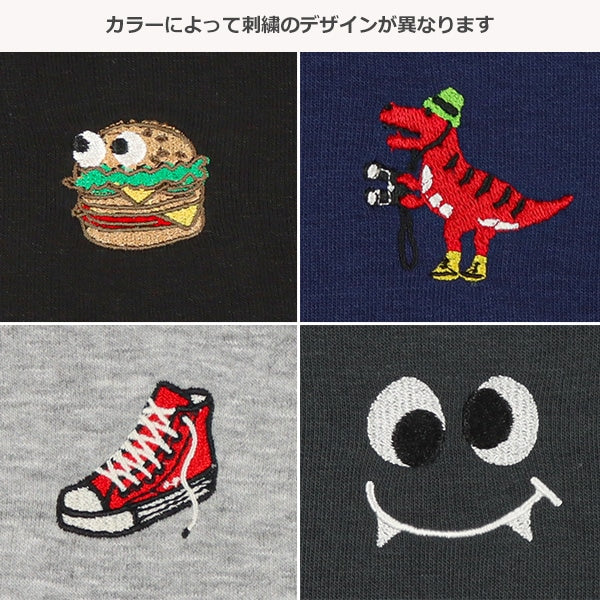 Embroidered Mini Logo Sweatshirt (Winter, Spring, Autumn)
