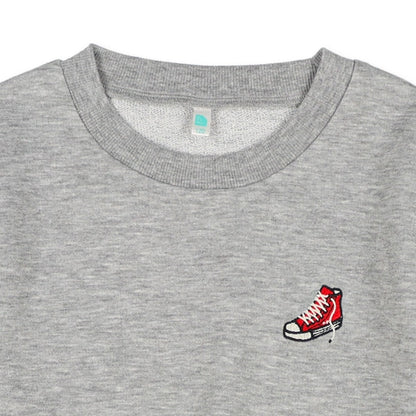 Embroidered Mini Logo Sweatshirt (Winter, Spring, Autumn)