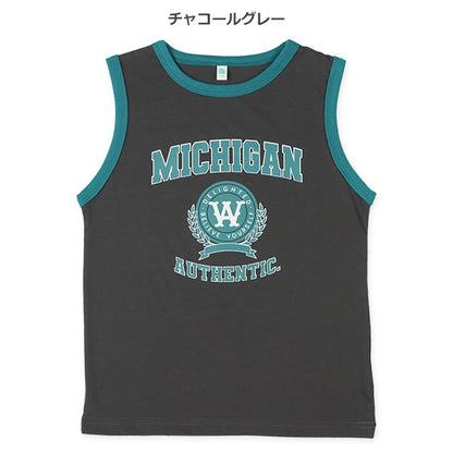 College Logo Sleeveless T-shirt