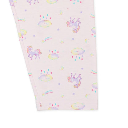 Unicorn Roll Up T-shirt and Pants Set