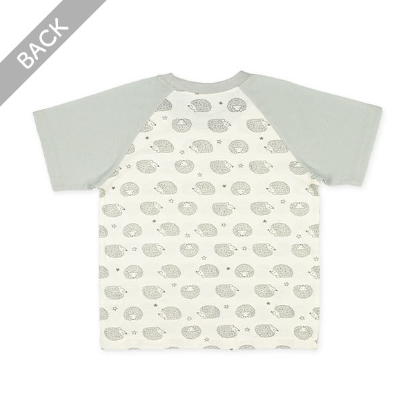 Hedgehog Short Sleeve High Waist T-shirt and Pants Set