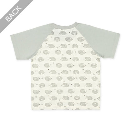 Hedgehog Short Sleeve High Waist T-shirt and Pants Set