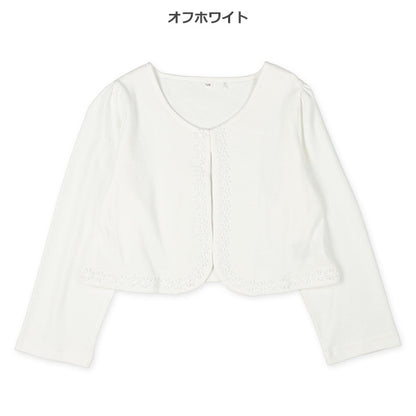 Lace Accents Smooth Bolero (Winter, Spring, Autumn)