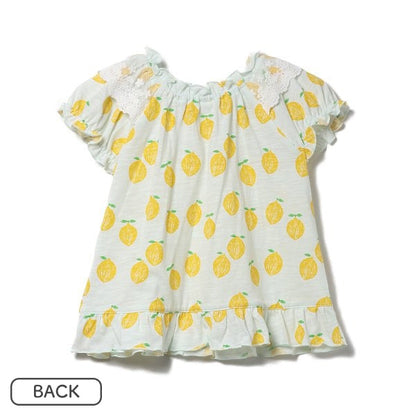 Fruit Sleeveless Blouse and Shorts Set