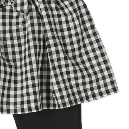 Check Skirt with Leggings (Spring)