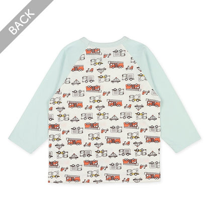 Fire Truck T-shirt and Pants Set