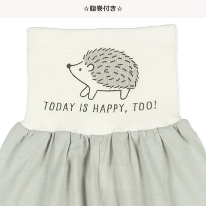 Hedgehog Short Sleeve High Waist T-shirt and Pants Set