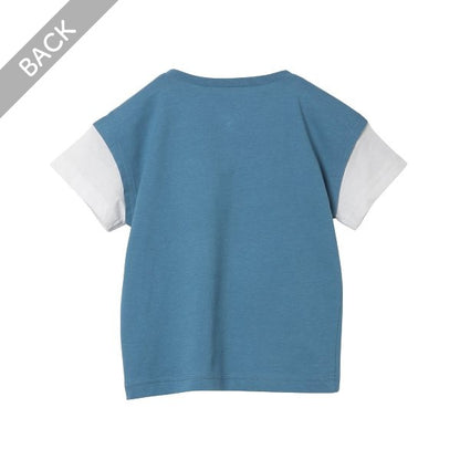 Layered Style Short Sleeve T-shirt