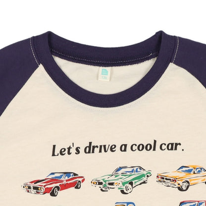 Vintage Cars Print Long Sleeve Shirt (Winter, Spring, Autumn)