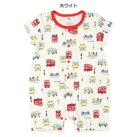Car Short Sleeve Romper