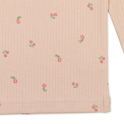 Floral bed High Neck Top (Winter, Spring, Autumn)