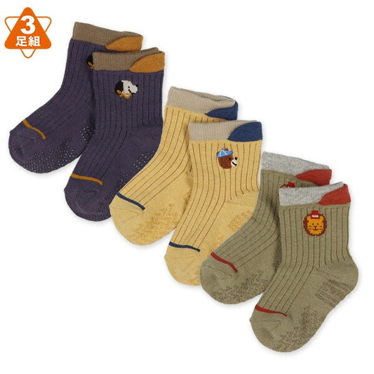 Bear Embroidery Socks