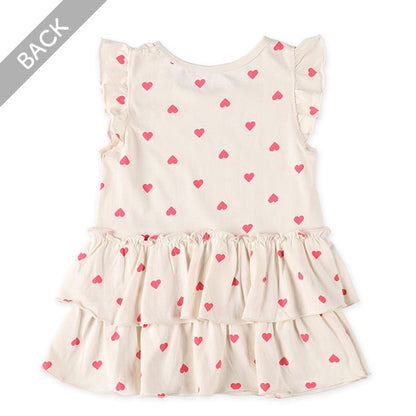 Frill Knit Sleeveless One Piece