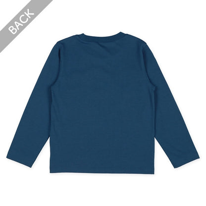 Puff Print Long Sleeve Shirt (Winter, Spring, Autumn)