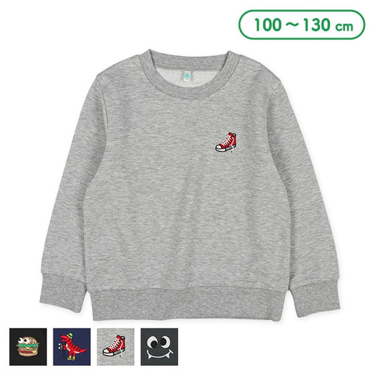 Embroidered Mini Logo Sweatshirt (Winter, Spring, Autumn)