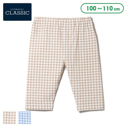 Checkered Knit Shorts