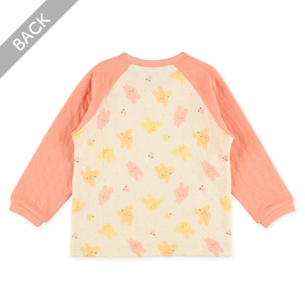 Knit Quilted Pajamas for Baby Girls (Winter)