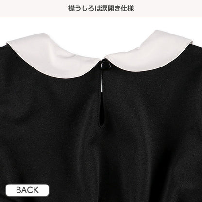 Formal Pleated Dress with collar (Winter, Spring, Autumn)