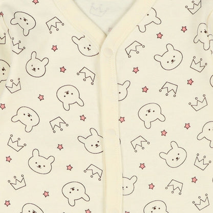 Thermal Rompers with Front Opening for Newborns
