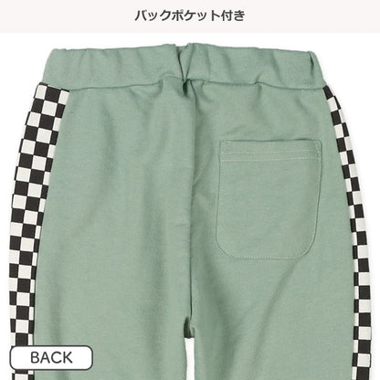 Checked Side Panel Pants (Spring)