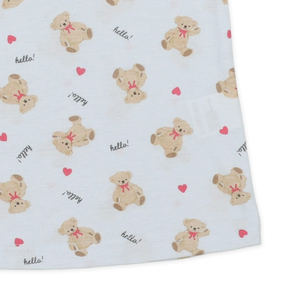 Bear Short Sleeve T-shirt and Pants Set
