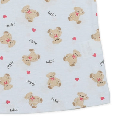 Bear Short Sleeve T-shirt and Pants Set