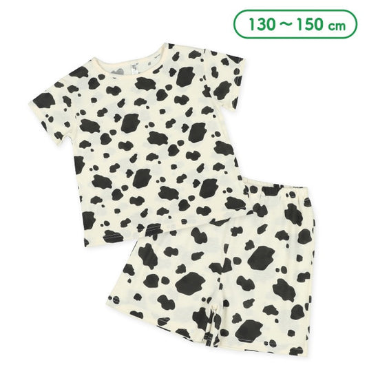 Cattle Pattern T-shirt and Shorts Set