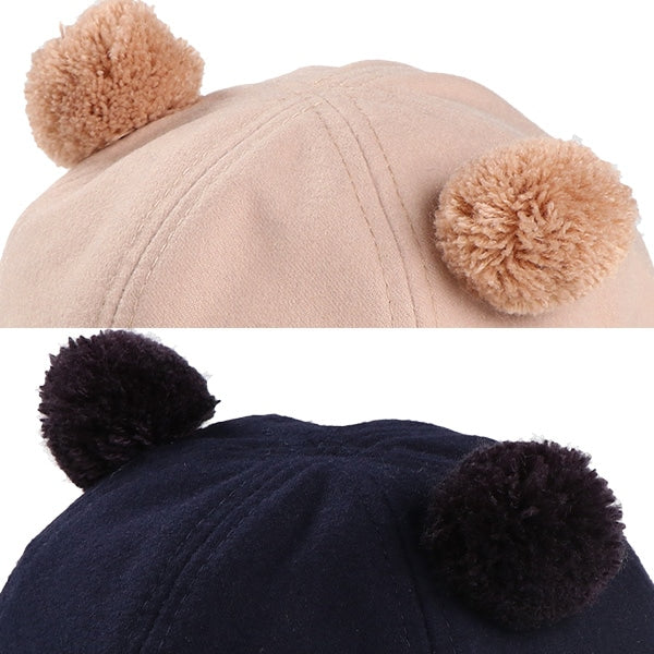 Soft Cap with Bear Ears  (Winter, Spring, Autumn)