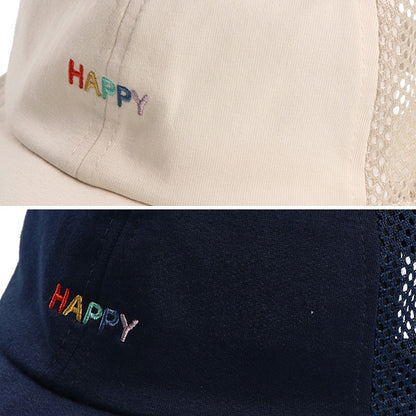 colorful embroidered Mesh Cap