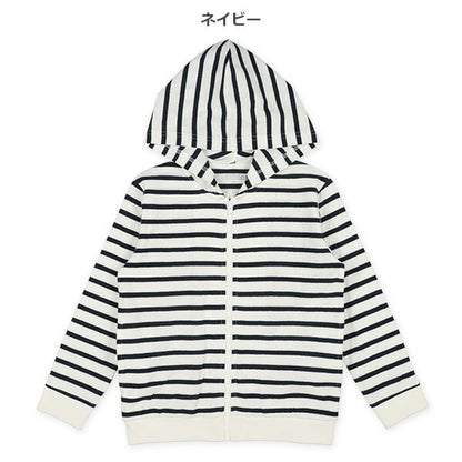 Stripe Long Sleeve Hoodie