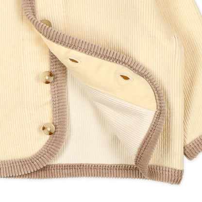 Knit Corduroy Jacket (Winter, Spring, Autumn)