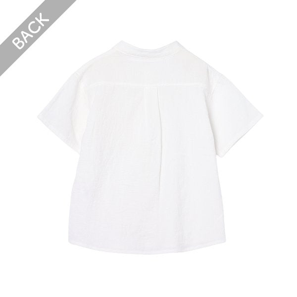 Plain Short Sleeve Shirt