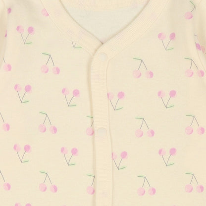 Thermal Rompers with Front Opening for Newborns